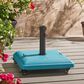 Noble House Hayward Patio Umbrella Holder in Teal, , large