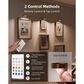 HOMLUX Tap Control Wall Light in Gold (Set of 3), , large