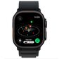 Apple Watch Ultra 3 (GPS+Cellular) 49mm Titanium Case with Alpine Loop - Medium in Black and 2-Year AppleCare+, , large