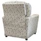 Brazil Tween Kids Recliner in Free Dots French Grey with Cupholder, , large