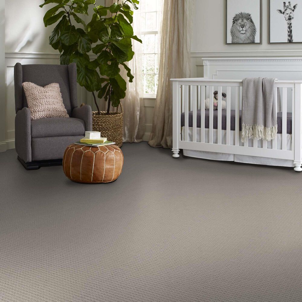 Shaw Framed View Carpet in Sandstone, , large