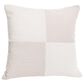 Accents De Ville 20" Square Throw Pillow in Ecru, , large