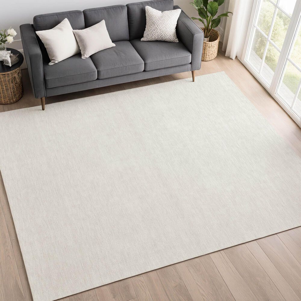 Dalyn Rug Company Soft Essentials Ivory 3' x 5' Area Rug, , large