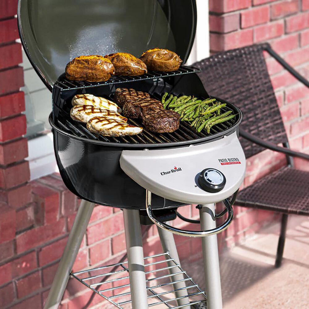 Char-Broil Patio Bistro Tru-Infrared Electric Grill in Black, , large