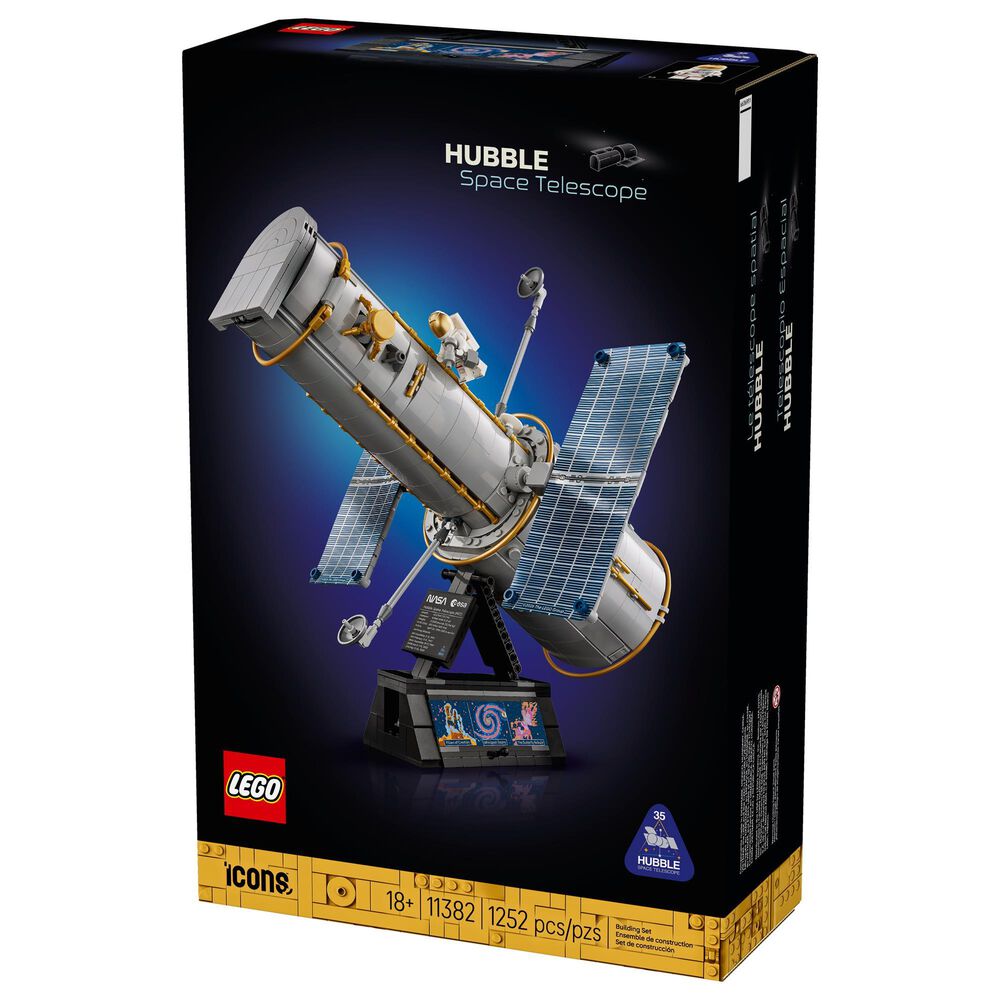 LEGO Icons Hubble Space Telescope Building Set, , large