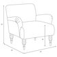 Rifle Paper Co Crafted by Cloth and Company Bristol Chair in Canopy Black/Cream, , large