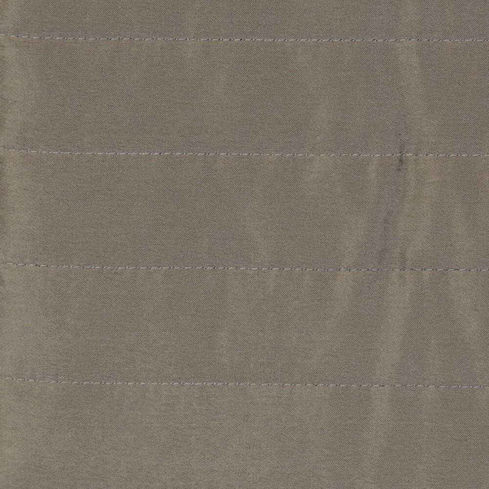 Ann Gish Channel Quilted Charmeuse King Coverlet in Metal, , large