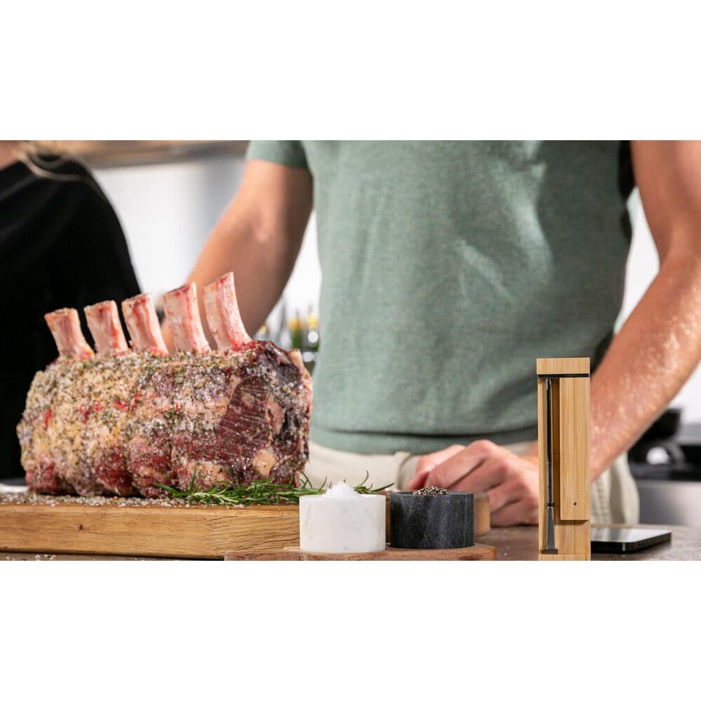 Traeger Grills Pro Wireless Meat Thermometer in Stainless Steel and Honey, , large