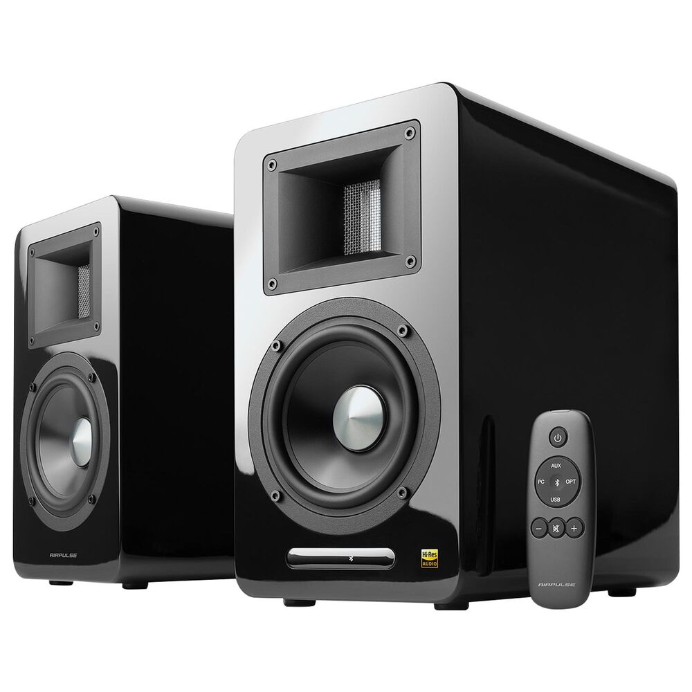 Edifier Airpulse A100 Hi-Res Active Speaker System in Black, , large