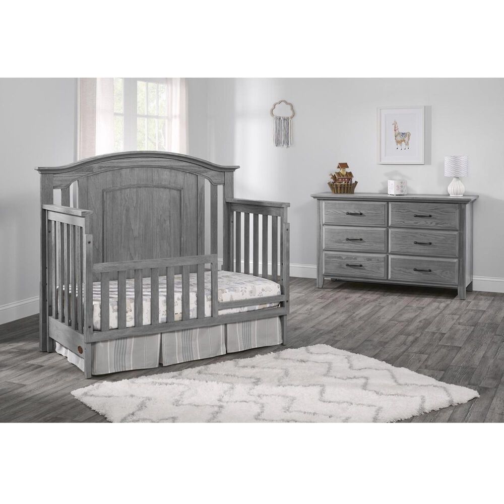Oxford Baby Kenilworth Toddler Guard Rail in Graphite Gray Nebraska