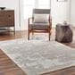 Surya Brunswick 7"10" x 10"2" Cream, Tan, Taupe, Blue, Gray and Seafoam Area Rug, , large
