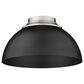 Golden Lighting Zoey Flush Mount in Black, , large