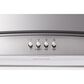 Whirlpool 36" Curved Glass Range Hood with 400 CFM in Stainless Steel, , large