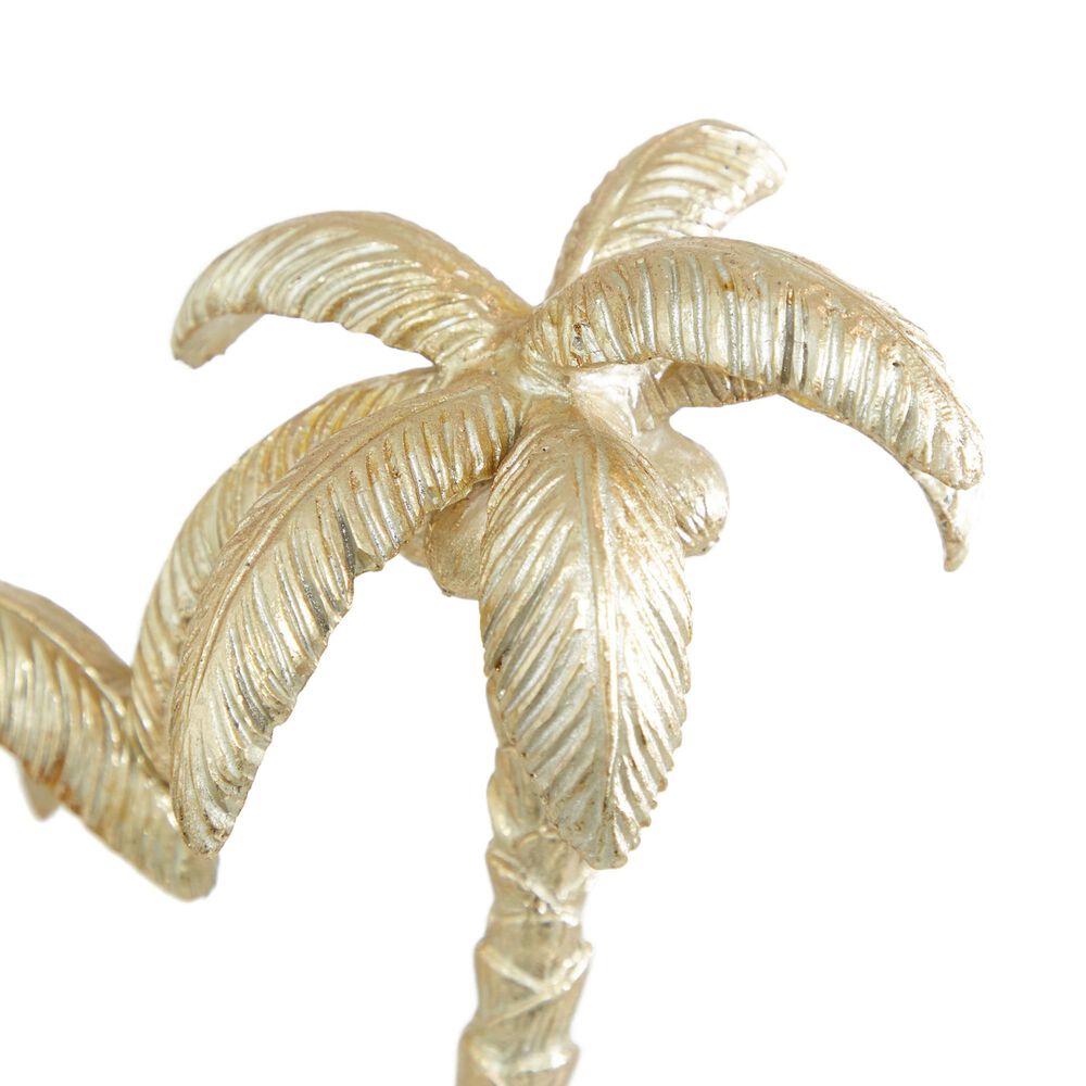 Maple and Jade Coconut Trees Sculpture in Gold, , large
