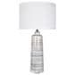 Crestview Collection Baron Table Lamp in White and Cream, , large