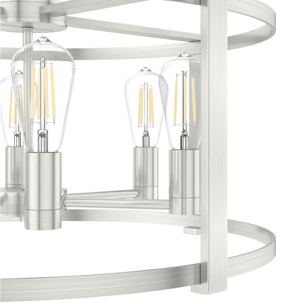 Hunter Astwood 6-Light Chandelier in Brushed Nickel, , large