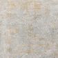 Surya Dresden Medium Gray, White, Light Slate, Gray, Mustard and Denim 6"7" Round Area Rug, , large