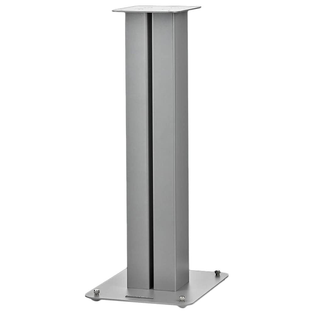 Bowers & Wilkins Floor Stand for 600 Series Bookshelf Speakers in Silver, , large