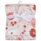 Lambs & Ivy Flower Power Baby Blanket in Pink, , large