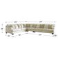 Signature Design by Ashley Rawcliffe 4-Piece Reversible L-Shaped Sectional Set in Parchment, , large