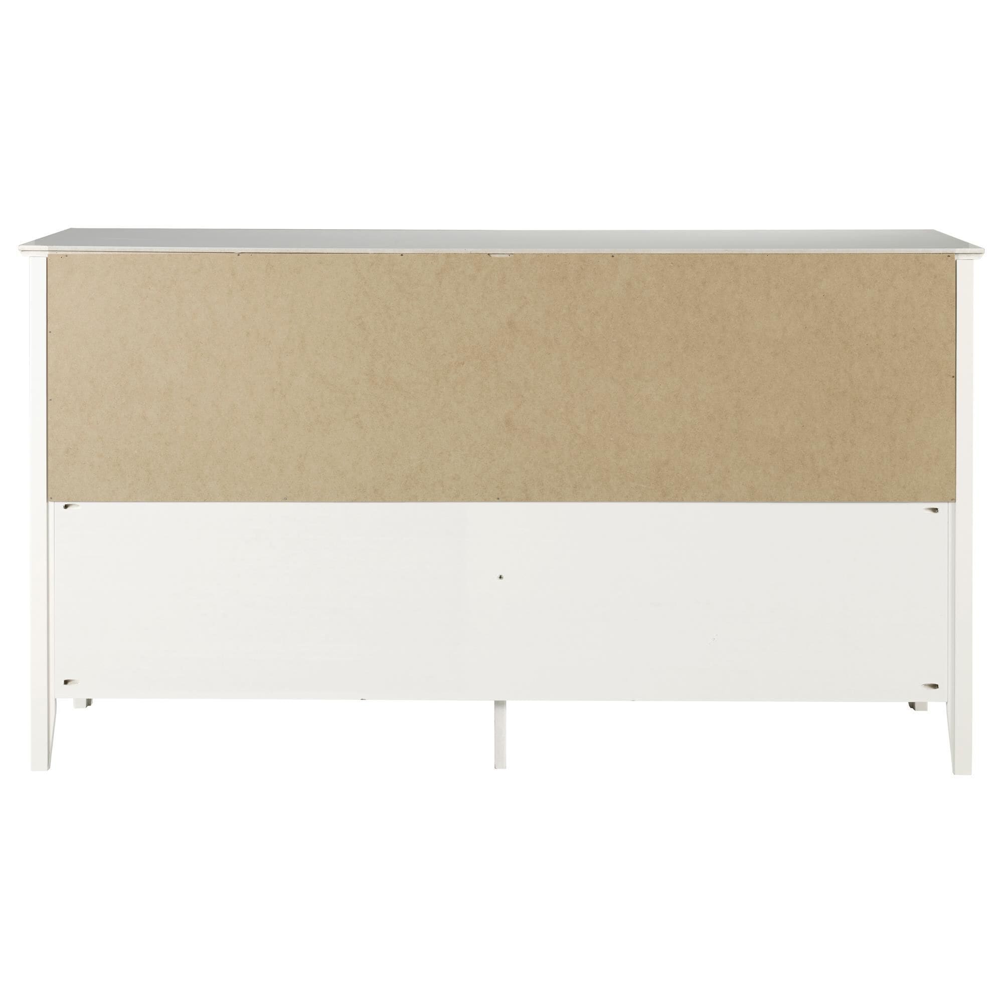 Timberlake Simplicity 6-Drawer Dresser in White