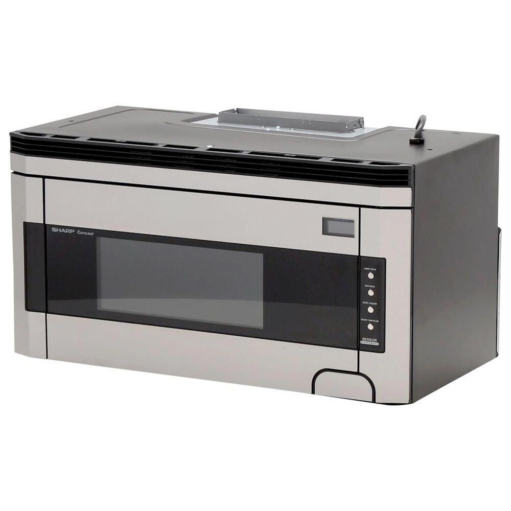 Sharp 1.5 Cu. Ft. Over-the-Range Carousel Microwave Oven in Stainless Steel, , large