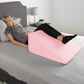 Timberlake Lavish Home High Wedge Memory Foam Pillow in Pink, , large