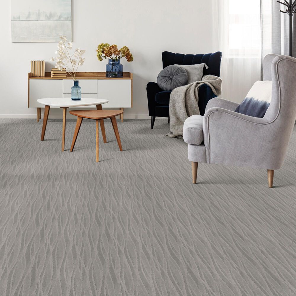 Lexmark Carpet Mills Captivation Carpet in Powder Gray, , large