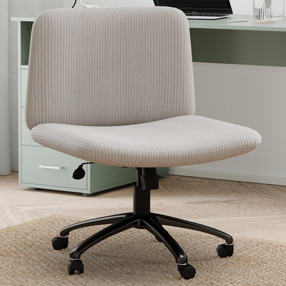 Regal Co. Criss Cross Desk Chair in Beige, , large