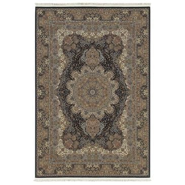 Oriental Weavers Masterpiece 5501K 6"7" x 9"6" Black Area Rug, , large