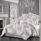 Royal Court Estelle 4-Piece Queen Comforter Set in Blush, , large