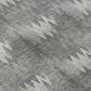 Dalyn Rug Company Soft Essentials Chevron Gray 9" x 12" Area Rug, , large