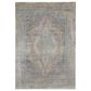 Nourison Starry Nights STN06 5" x 7" Cream and Blue Area Rug, , large