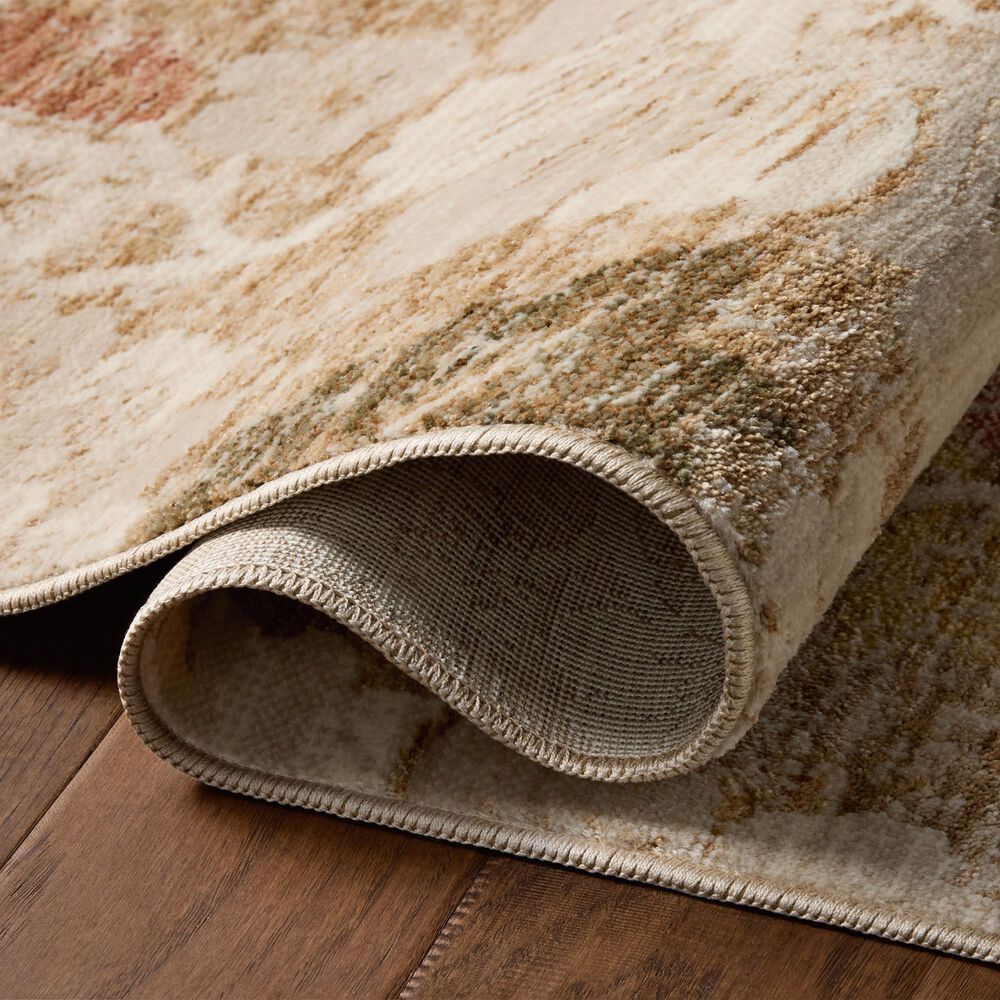 Loloi Eileen Natural and Multicolor 2&#39; x 3&#39; Area Rug, , large