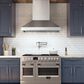 Zephyr Titan 48" Externally Vented Wall Range Hood with TruHue in Stainless Steel, , large