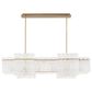 Cyan Othello Chandelier in Aged Brass, , large
