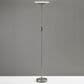 Adesso Solar LED Torchiere in Brushed Steel, , large