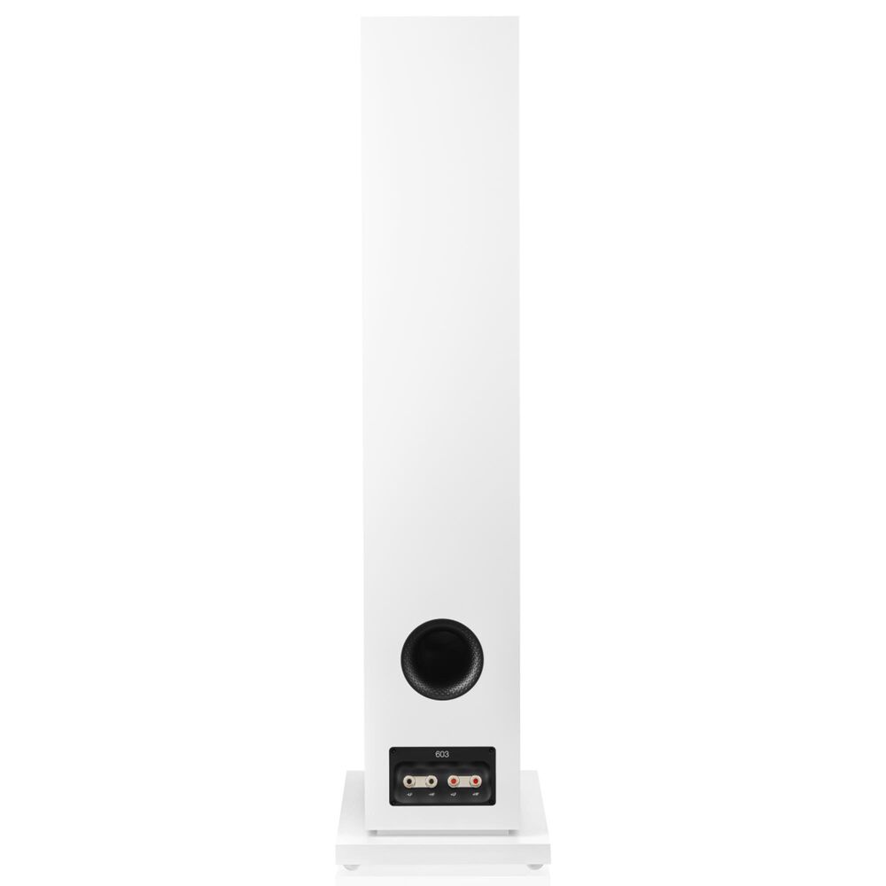 Bowers &amp; Wilkins 600 Series S3 3-Way Floorstanding Loudspeaker in Matte White, , large