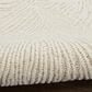 Nourison Avra 5"3" x 7"3" Ivory Area Rug, , large