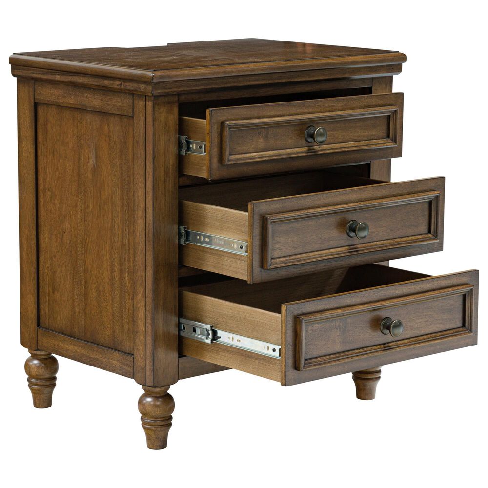 Ashley Sturlayne 3-Drawer Nightstand in Brown, , large