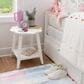 Linden Boulevard White Side table, , large