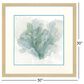 Paragon 30" Square Sea Coral II Wall Art in Blue, , large