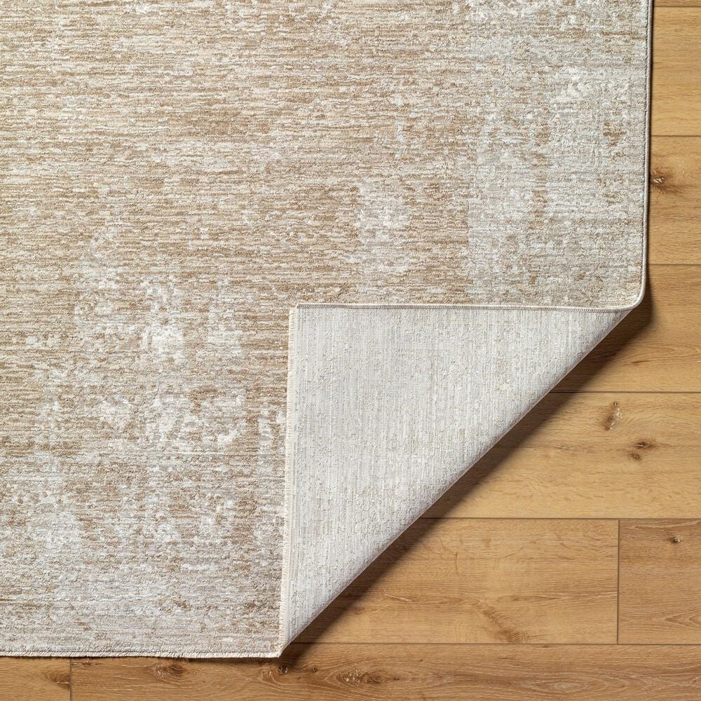 Surya Masterpiece MPC-2322 Medium Gray, Light Gray and Cream 2&#39;7&quot; x 7&#39;3&quot; Runner, , large