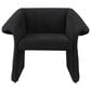 Coaster Ramsey Sloped Arm Chair in Black, , large