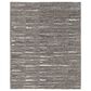 Feizy Navaro 2" x 3" Charcoal and Ivory Area Rug, , large