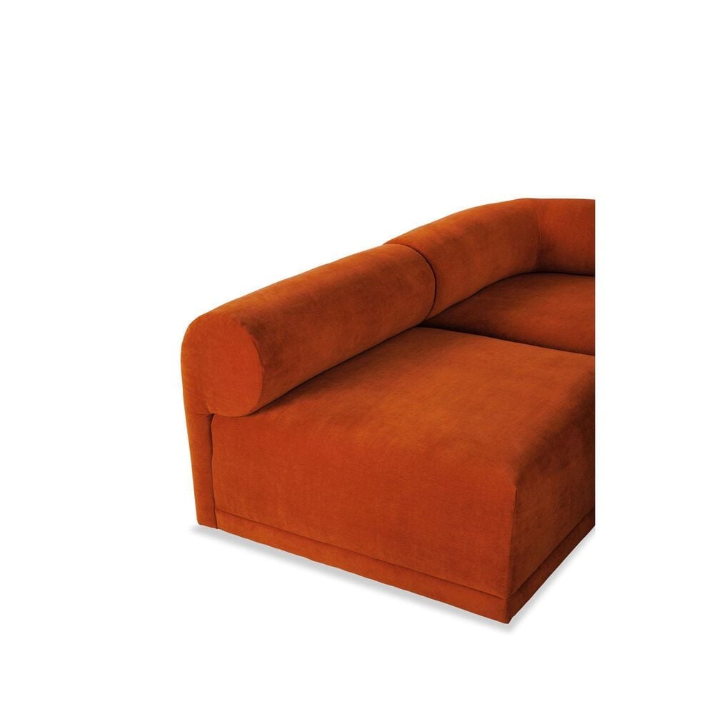 Jonathan Louis Oakley 5-Piece Stationary Sectional in Lovely Russett, , large
