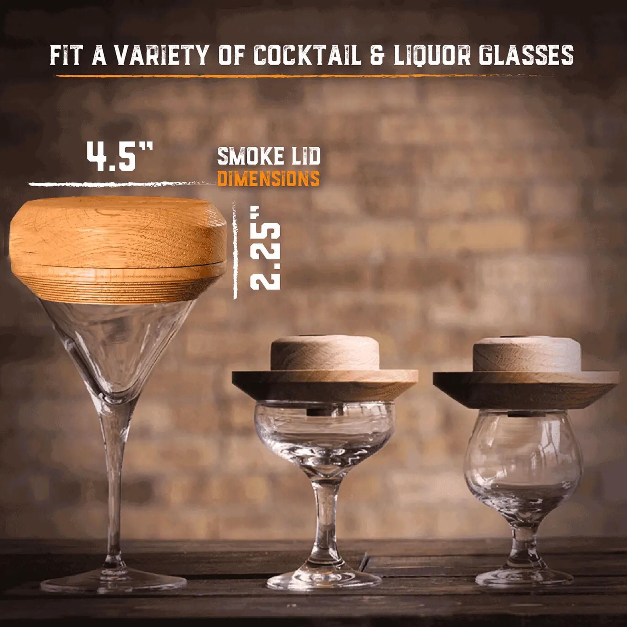 Aged & Charred Cocktail Smoker Kit - Thumbnail 5