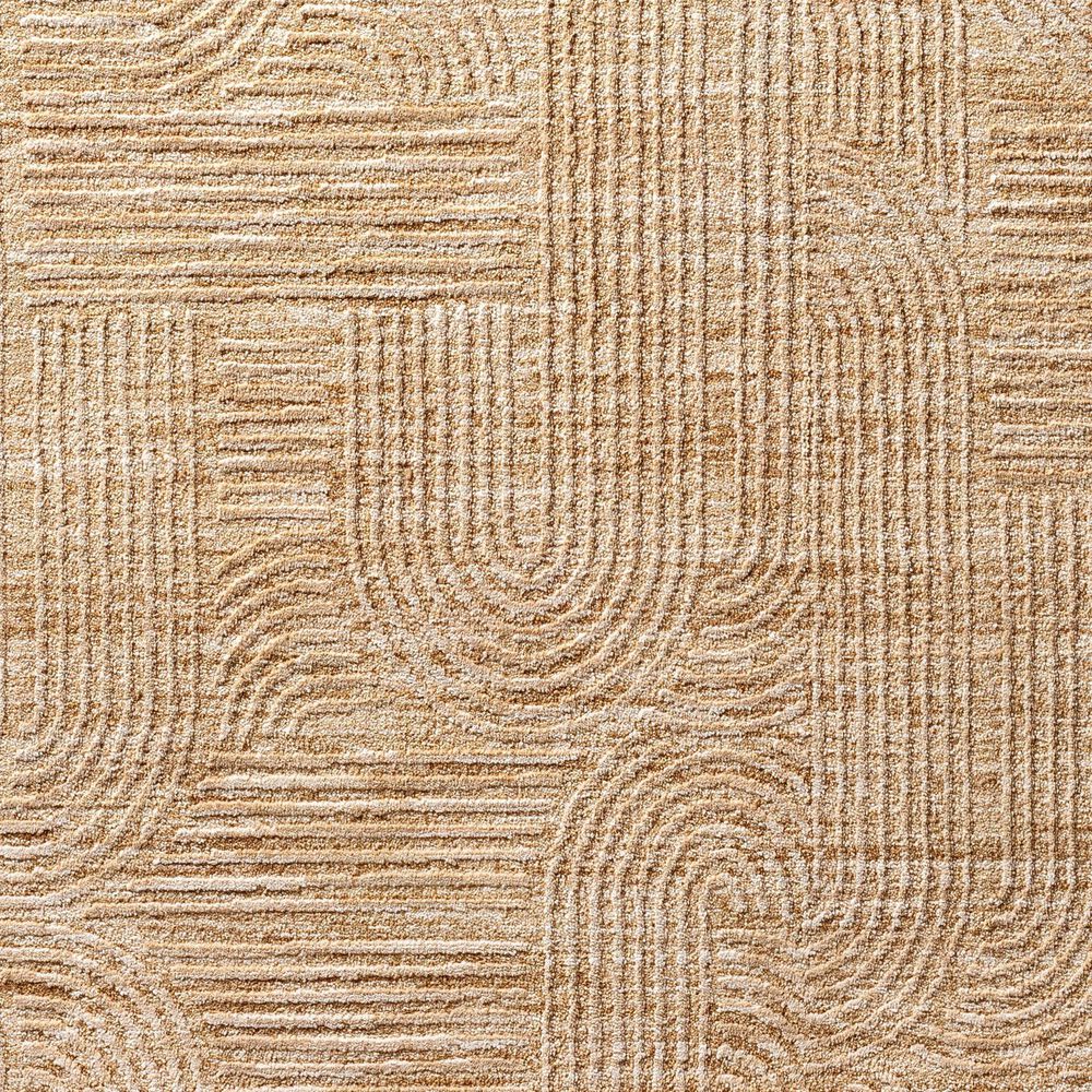 Surya Masterpiece MPC-2310 Beige, Tan and Medium Brown 6'7" x 9'6" Area Rug, , large