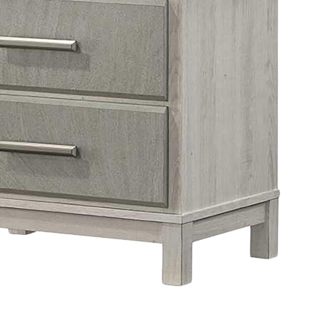 Titanic Furniture Roswell King Storage Bed with Two Nightstands in Beige, , large