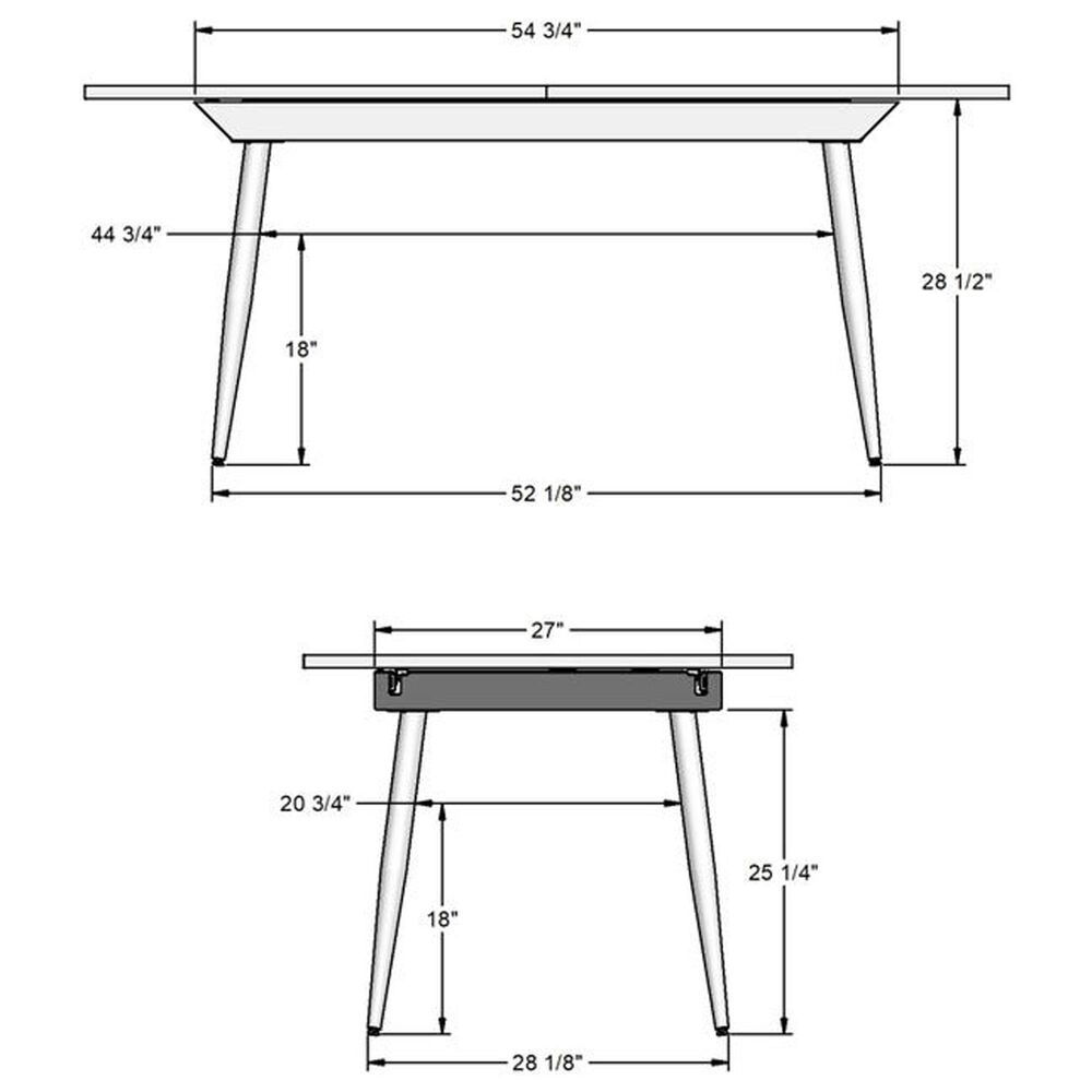 Amisco Boomerang Dining Table, , large